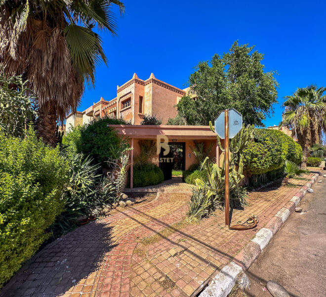 villa à vendre CHU Marrakech